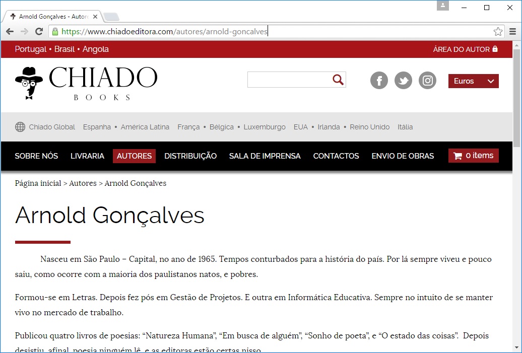 Autor Arnold Gonalves