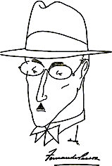 Escritor Fernando Pessoa